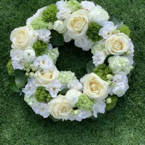 Deuil - Couronne / Gerbe allongée